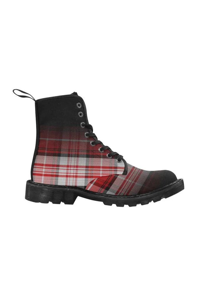 Tartan Ombré Martin Boots for Women