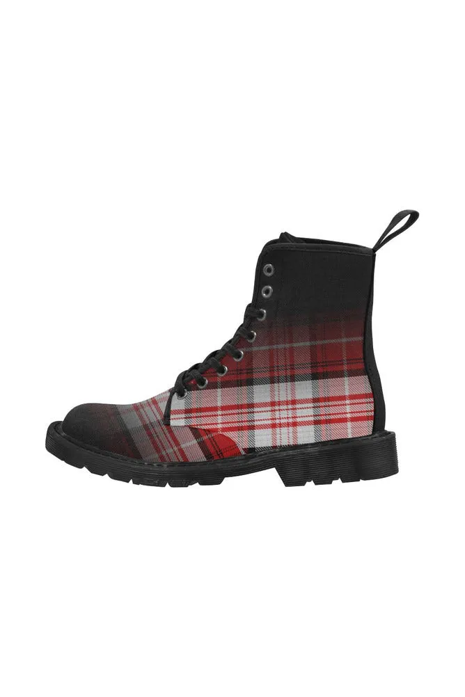 Tartan Ombré Martin Boots for Women