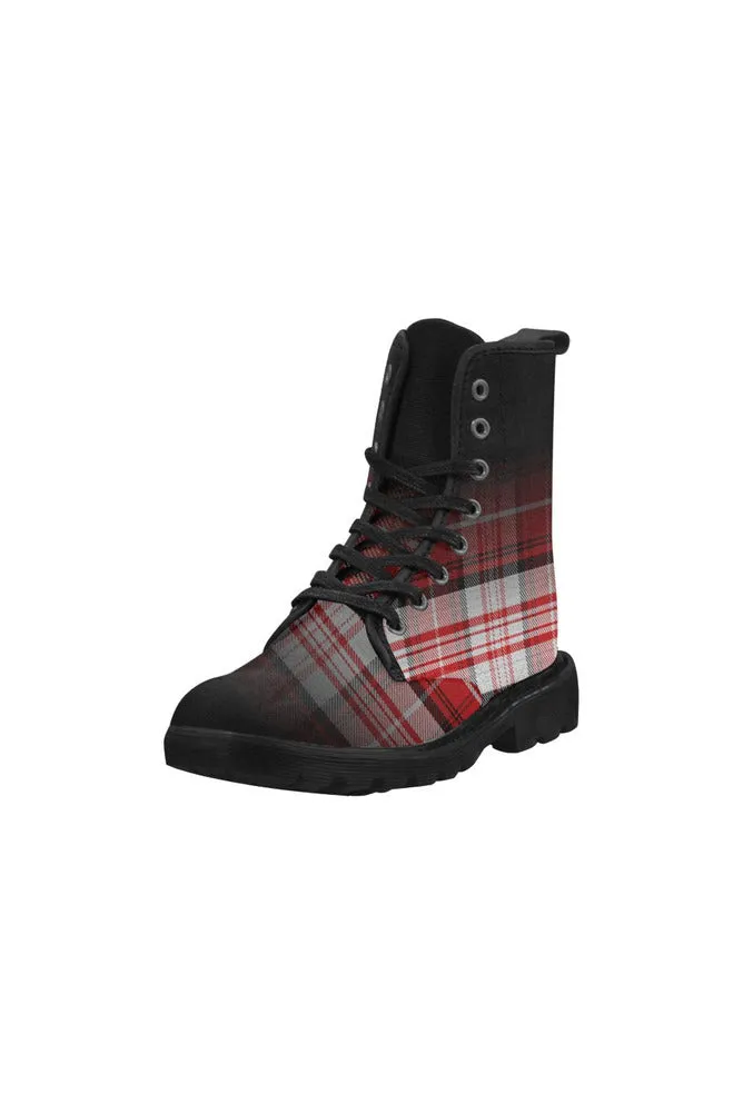 Tartan Ombré Martin Boots for Women