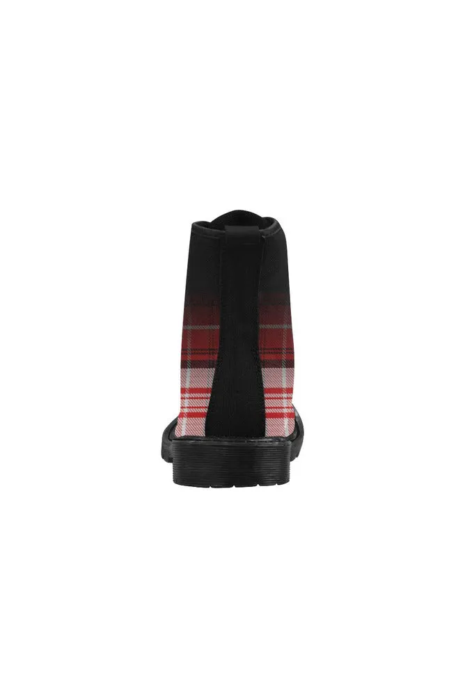 Tartan Ombré Martin Boots for Women