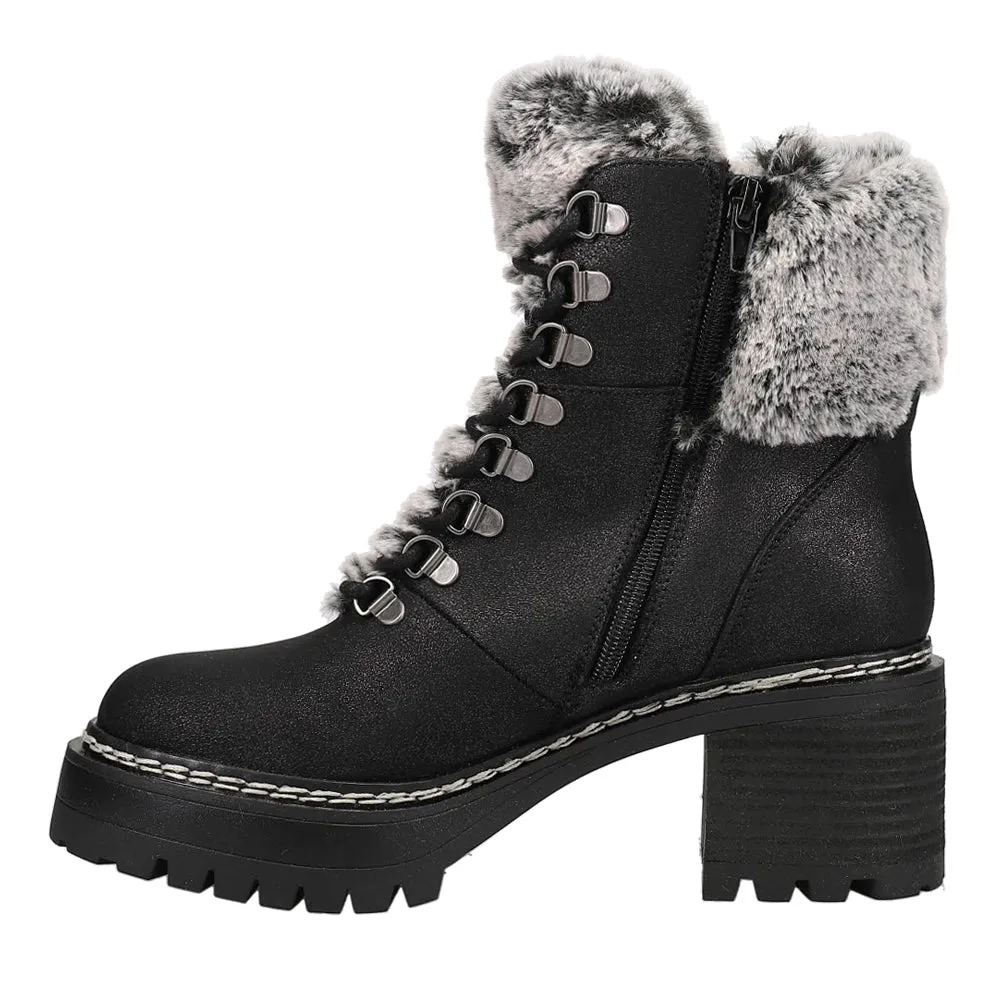 Tiler Platform Round Toe Boots