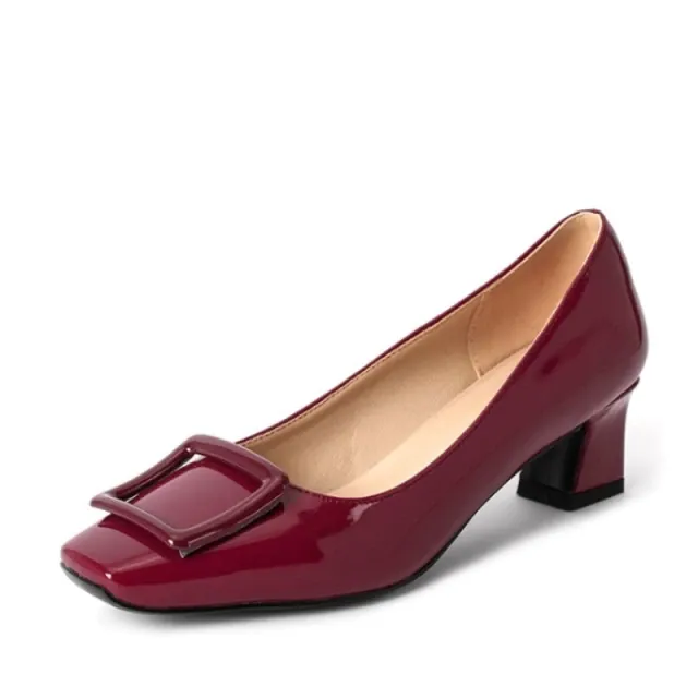 USS Shoes Meghan Women's Square Toe Heeled Shoes