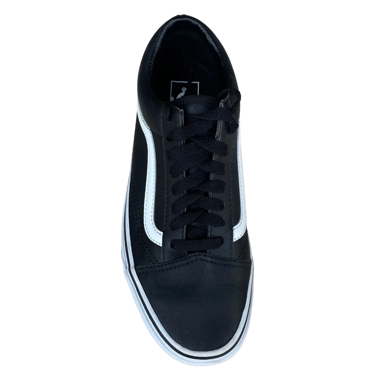 Vans scarpa sneakers da adulti Old Skool in pelle VN0A38G1NQR nero-bianco