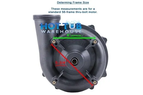 Waterway Executive 2 Horsepower 2 Spd 56 Frame Pump 3720821-1D - 2"