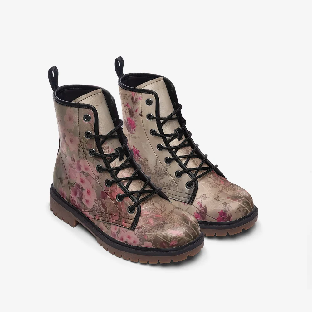 Wildflower Meadow Lace Up Boots