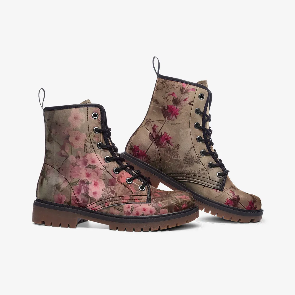 Wildflower Meadow Lace Up Boots