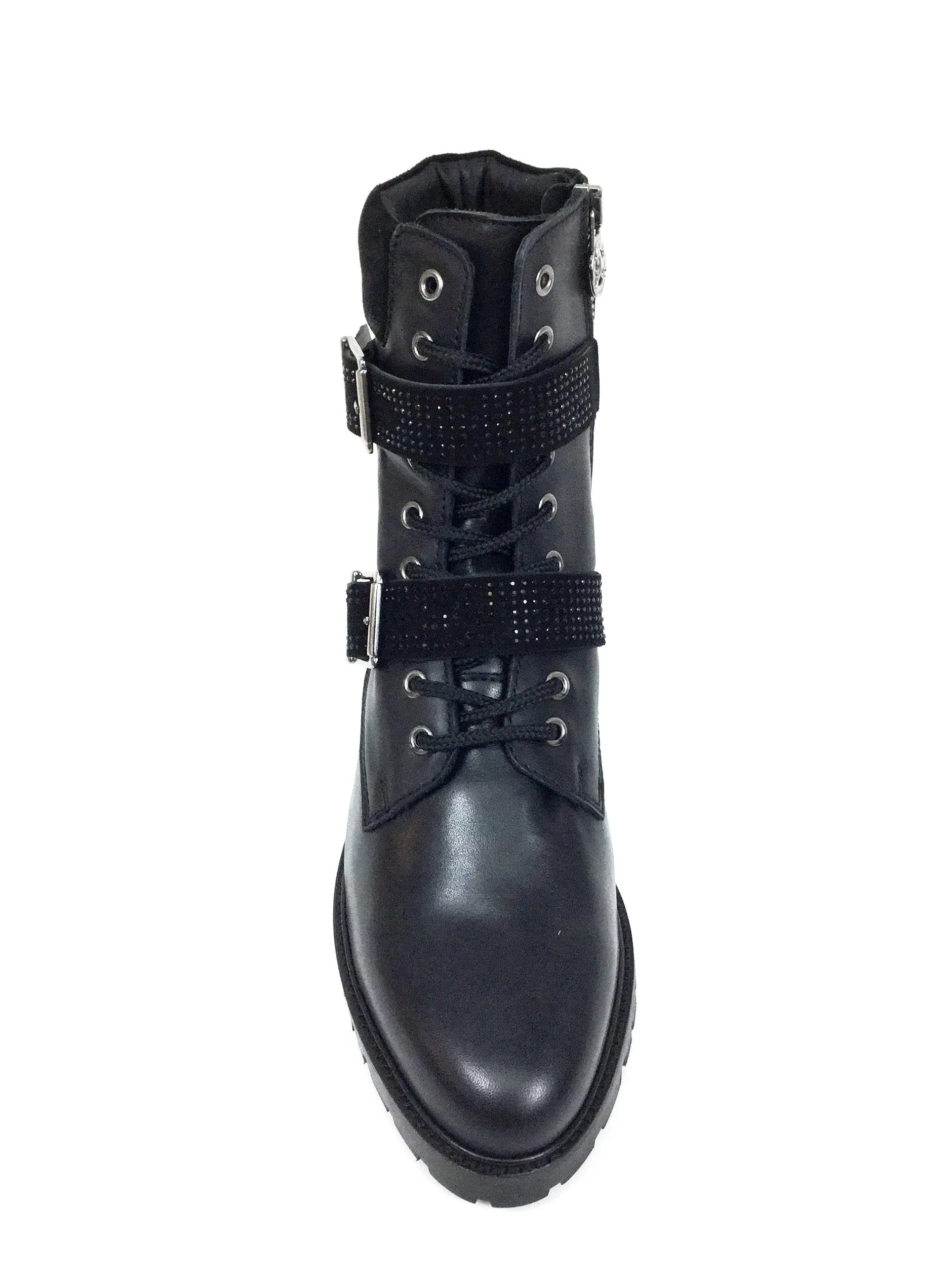 Women's Black Combat Boots