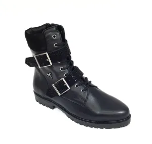 Women's Black Combat Boots