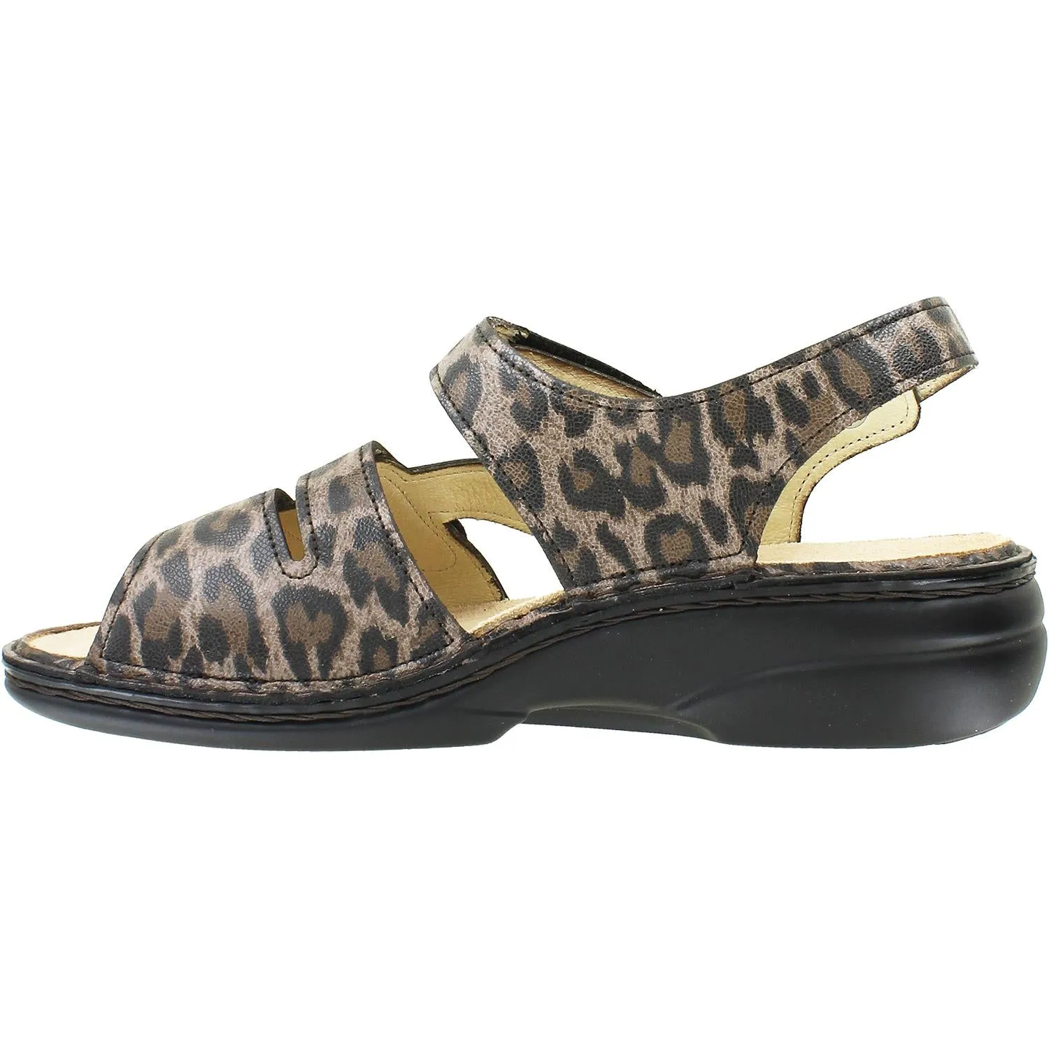 Women's Finn Comfort Gomera Soft Natural Leopard Leather