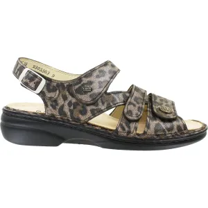 Women's Finn Comfort Gomera Soft Natural Leopard Leather