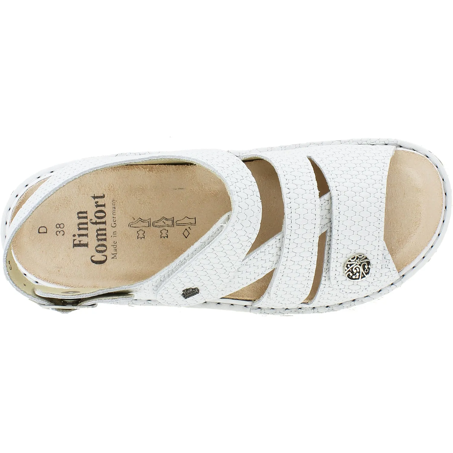 Women's Finn Comfort Gomera White Lotus Leather