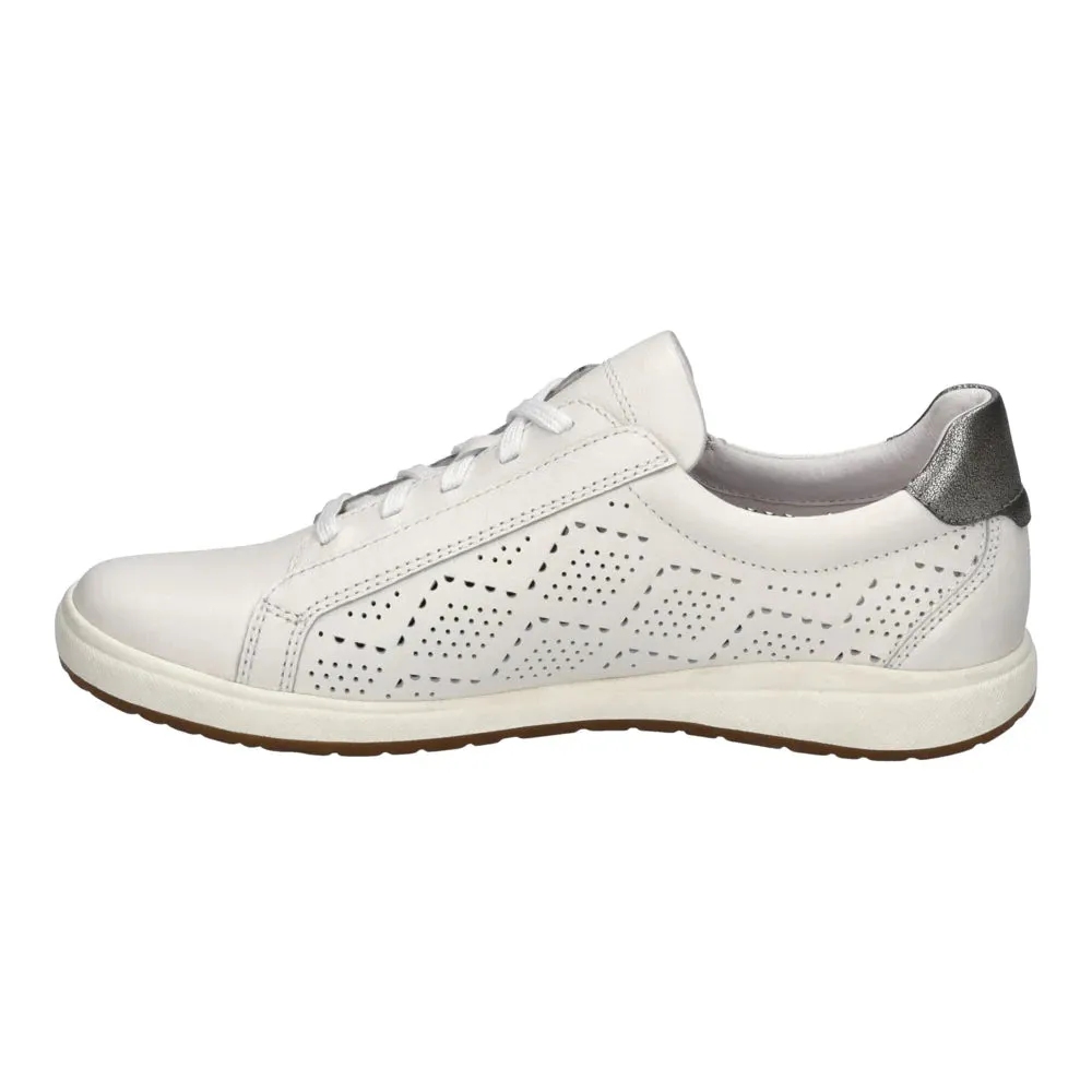 WOMEN'S JOSEF SEIBEL CAREN 65 | WHITE / PLATIN KOMBI