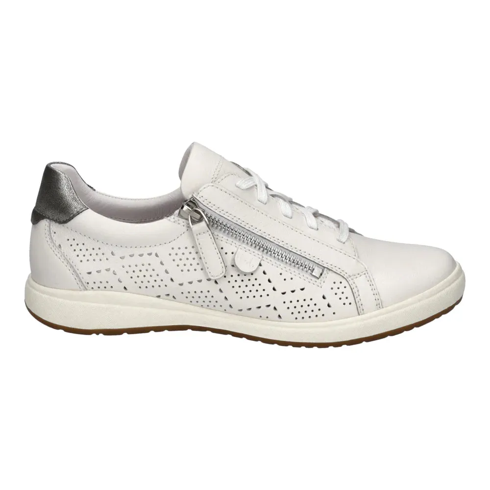 WOMEN'S JOSEF SEIBEL CAREN 65 | WHITE / PLATIN KOMBI