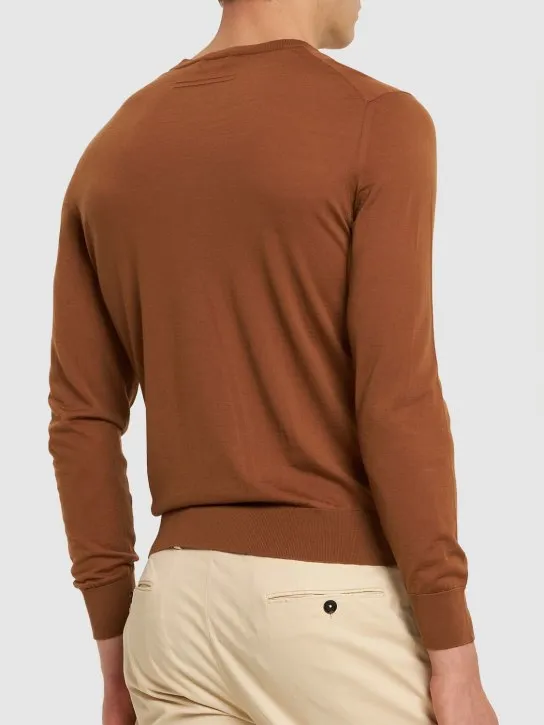 Zegna   High performance crewneck sweater 