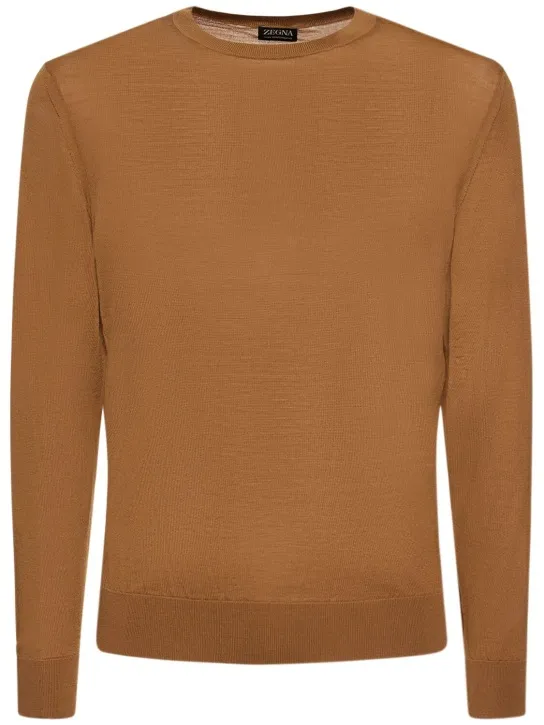 Zegna   High performance crewneck sweater 